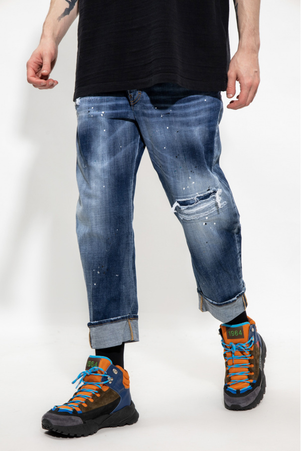 はり⭐️DSQUARED2 BIG BROTHER JEAN DSQUARED2 Big Brother Jeans | Blue | FARFETCH